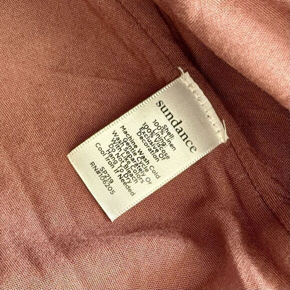 The Sundance Allende Summer Time 100% Linen Midi Dress Women's Petite 4 - Picture 5 of 9